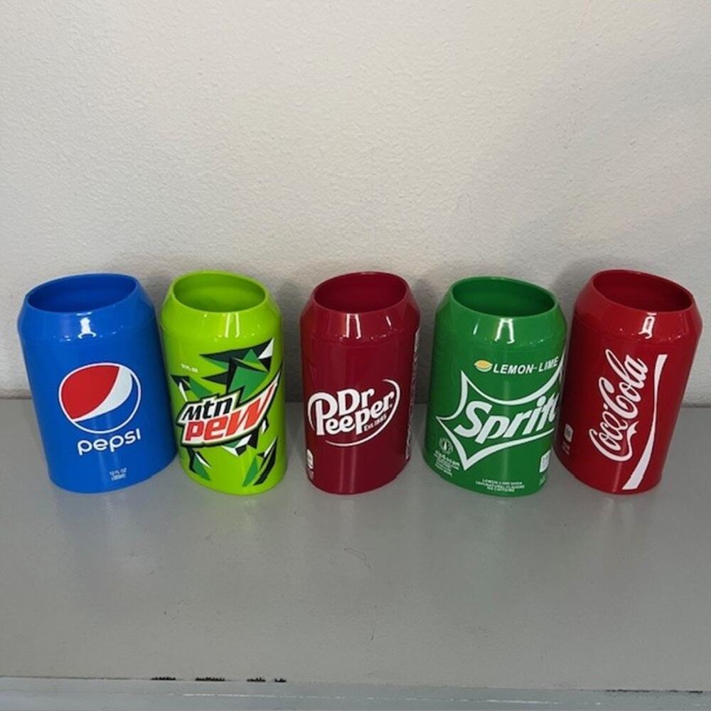 Silicone Beer Can Covers Hide A Beer (5 PACK)- Used Variety Pack Koozie